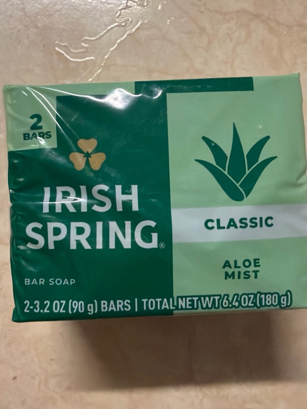 The Spring Shop Irish Spring Classic Aloe Mist Bar Soap - Green